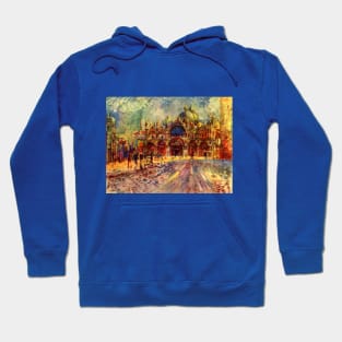 Piazza San Marco, Venice by Pierre Renoir Hoodie